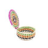 Alajeros tejidos a mano en palma Alajeros tejidos a mano en palma