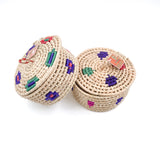 Alajeros tejidos a mano en palma Alajeros tejidos a mano en palma