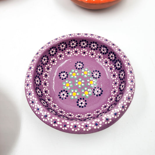 Bowl botanero de barro capulineado