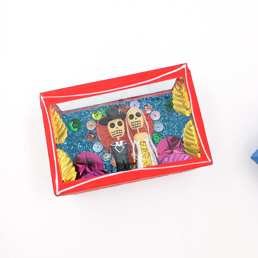 Cajita de calaveritas LGBTQIA+ Parejas