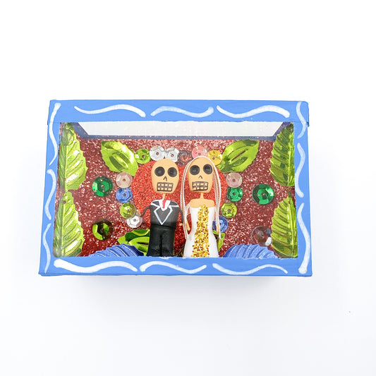 Cajita de calaveritas LGBTQIA+ Parejas