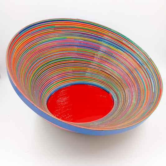 Fruit bowl - Handmade collection of recycled paper