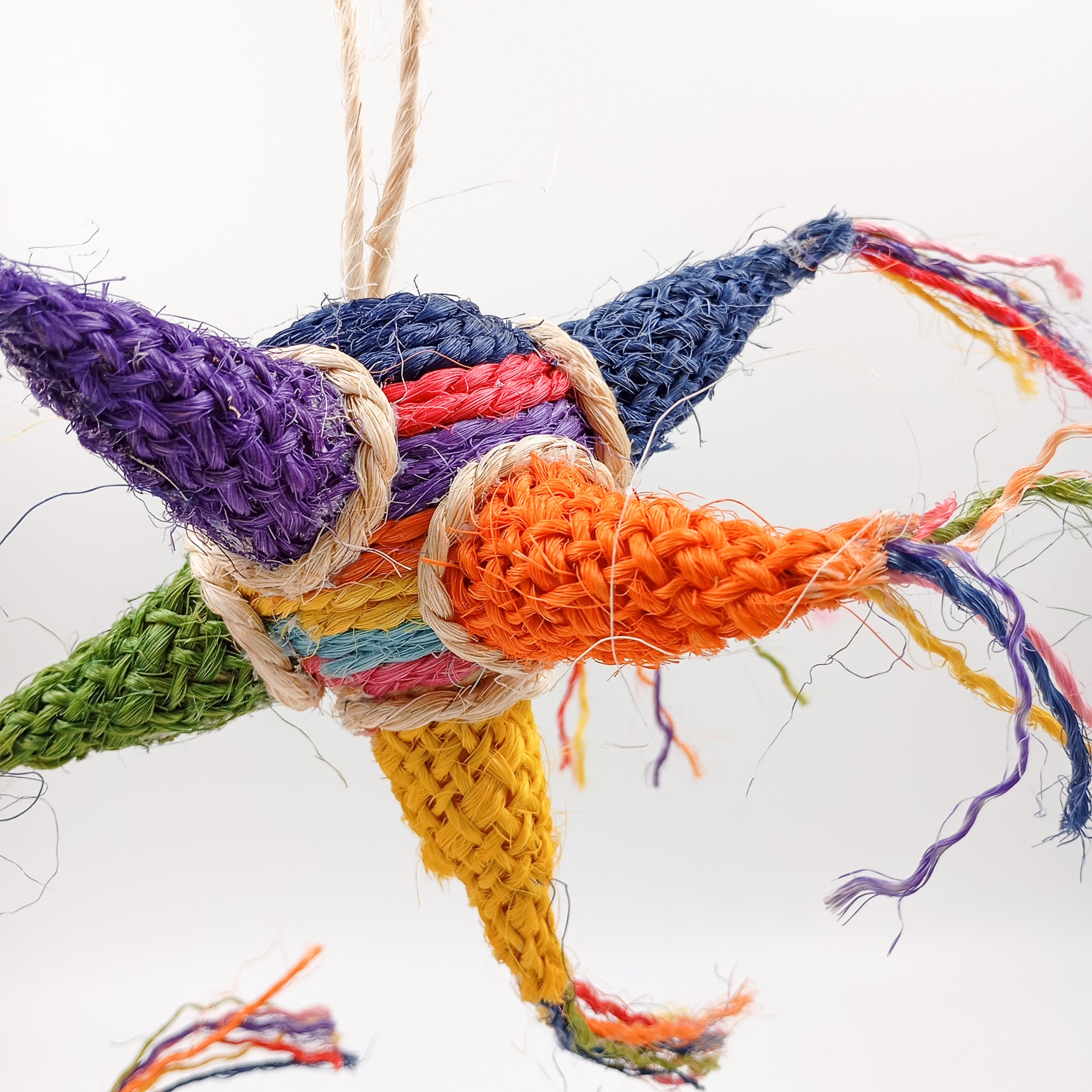 Estrellas de ixtle para árbol de navidad Estrellas de ixtle para árbol de navidad