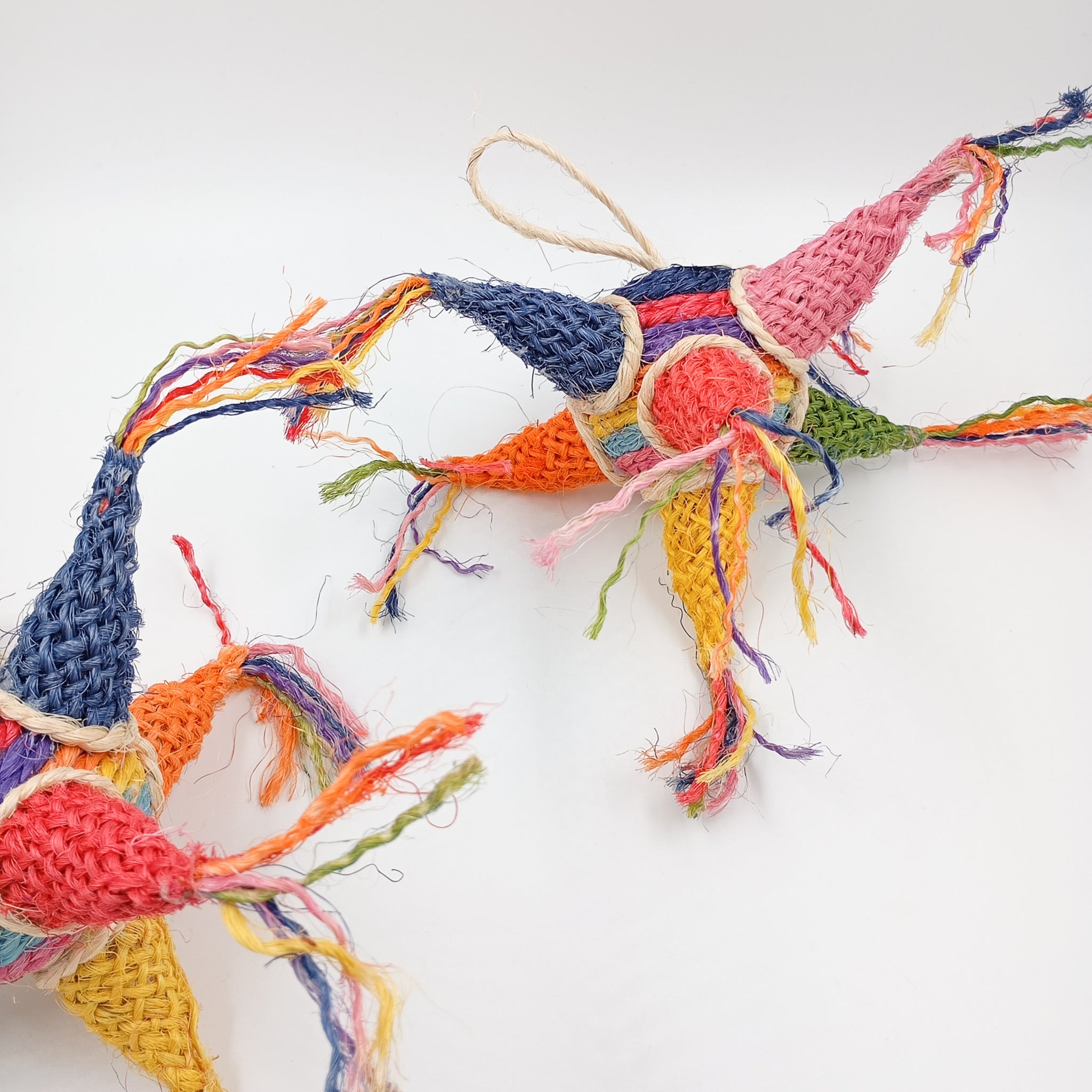 Estrellas de ixtle para árbol de navidad Estrellas de ixtle para árbol de navidad