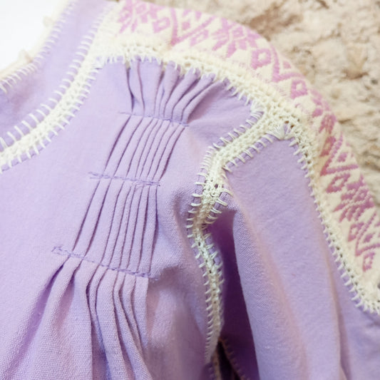 Vestido artesanal oaxaqueño "Sirena" – hecho a mano