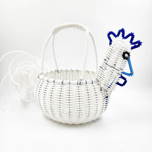Gallina huevera de popotillo - chica