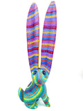 Green Rabbit Alebrije - Hand Painted Crafts from Mexico