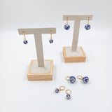 Aretes Talavera y Chapa de Oro 14k