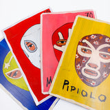Arte Kitsch de Lucha Libre sobre lámina