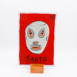 Arte Kitsch de Lucha Libre sobre lámina