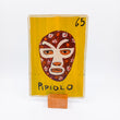 Arte Kitsch de Lucha Libre sobre lámina