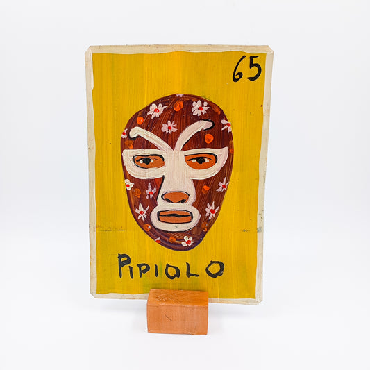 Arte Kitsch de Lucha Libre sobre lámina