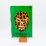 Arte Kitsch de Lucha Libre sobre lámina