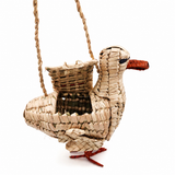 Bolsa gaviota tejida en palma