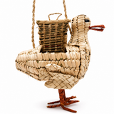 Bolsa gaviota tejida en palma