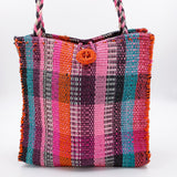 Bolsa artesanal de henequén hecha en Yucatán