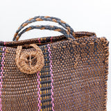 Bolsa artesanal de henequén hecha en Yucatán
