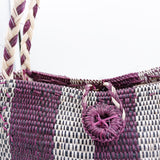 Bolsa artesanal de henequén hecha en Yucatán