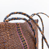 Bolsa artesanal de henequén hecha en Yucatán