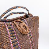 Bolsa artesanal de henequén hecha en Yucatán