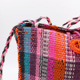 Bolsa artesanal de henequén hecha en Yucatán