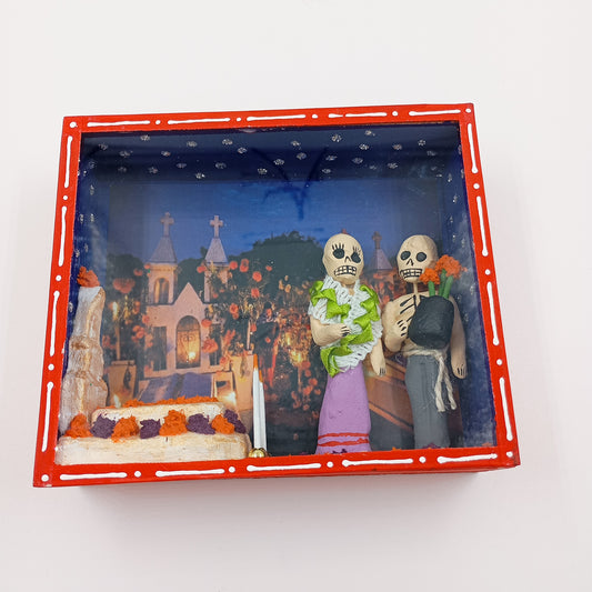 Caja de calaverita El Panteón