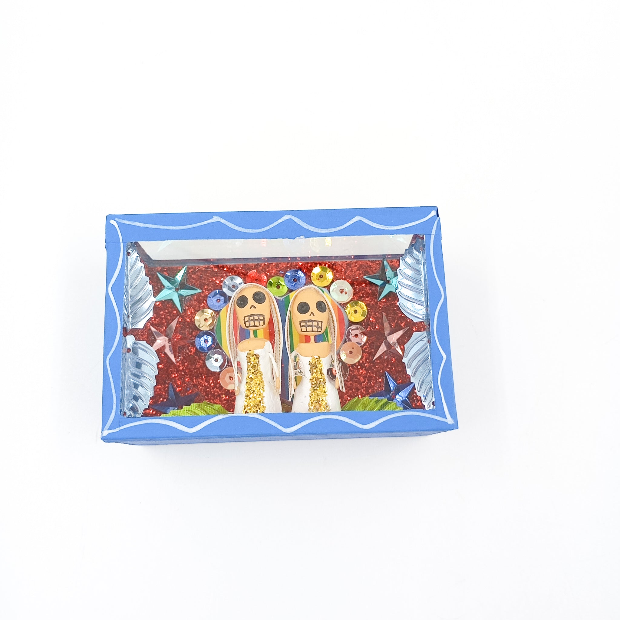 Cajita de calaveritas  LGBTQIA+ Parejas