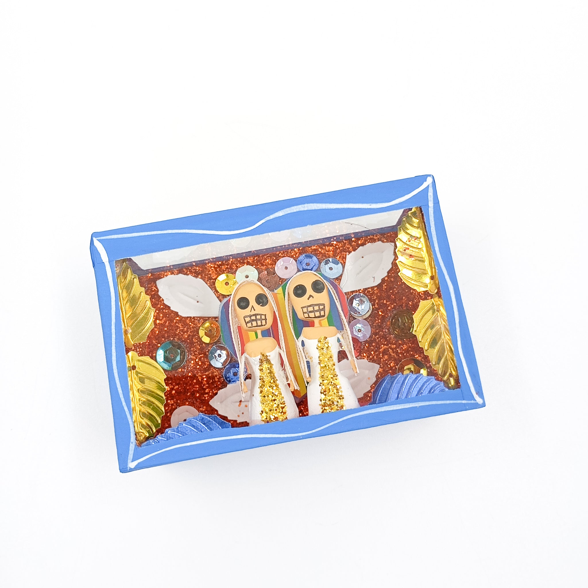 Cajita de calaveritas  LGBTQIA+ Parejas