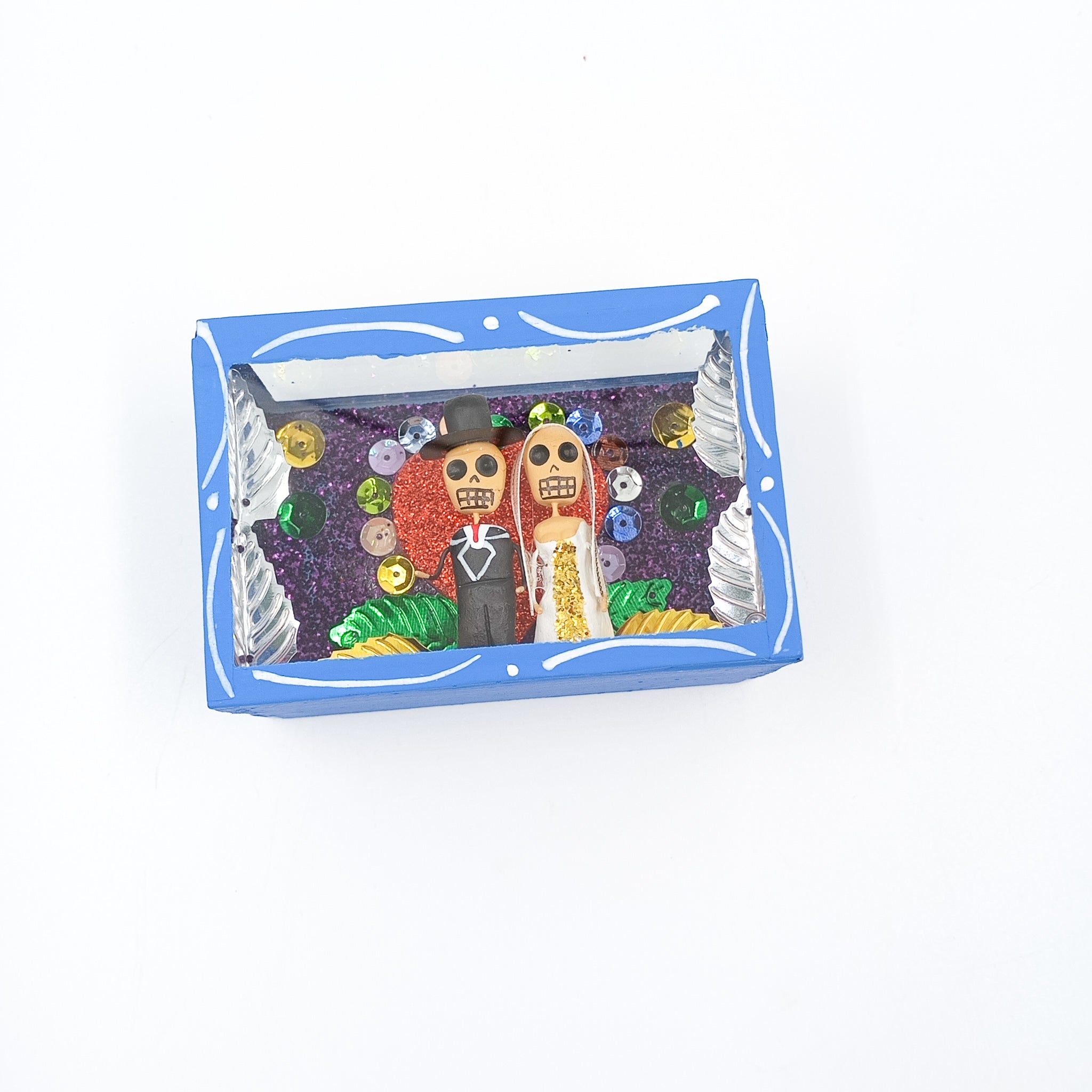 Cajita de calaveritas  LGBTQIA+ Parejas