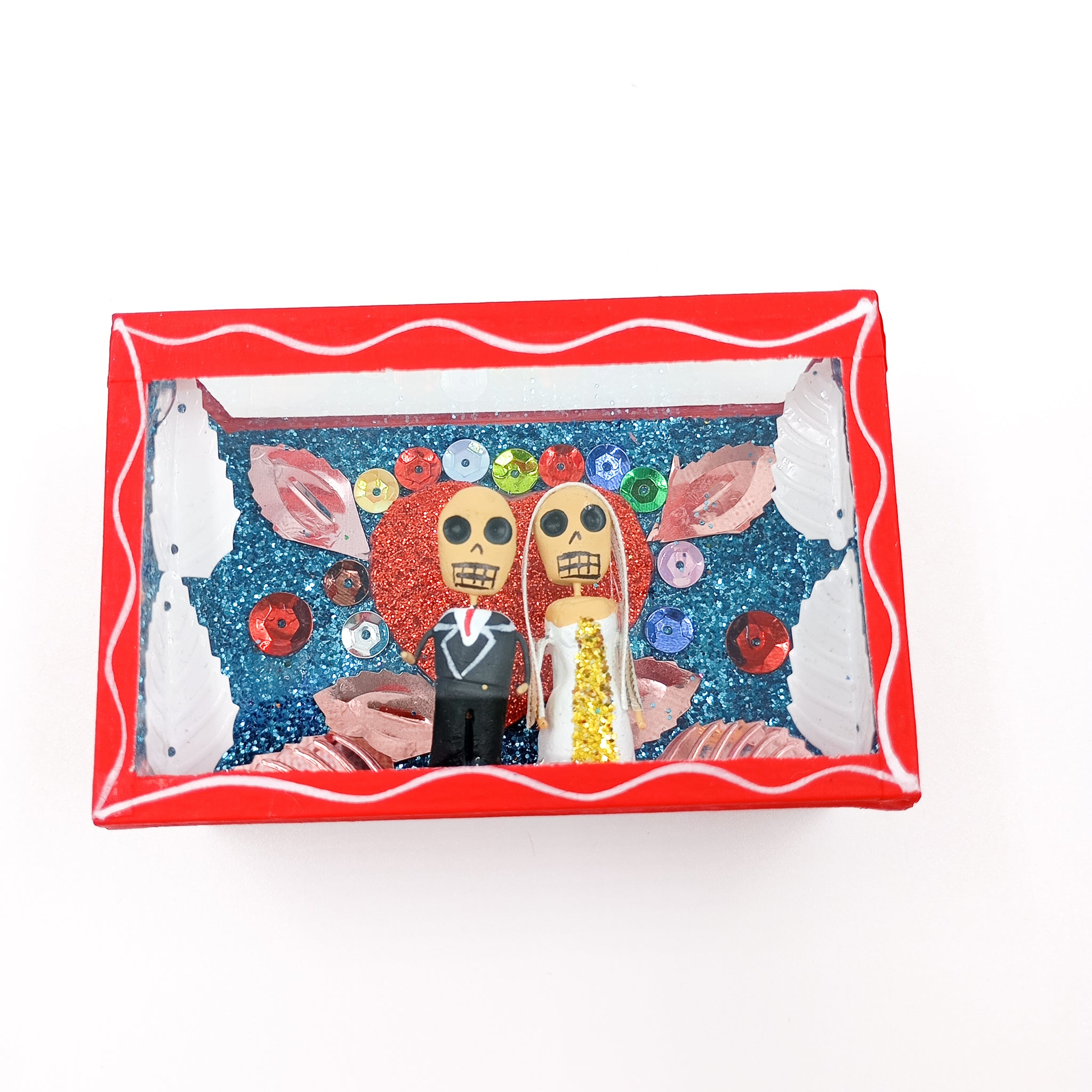 Cajita de calaveritas  LGBTQIA+ Parejas
