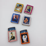 Cajita de cerillos – arte Kitsch mexicano con íconos pop