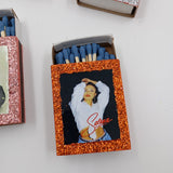 Cajita de cerillos – arte Kitsch mexicano con íconos pop