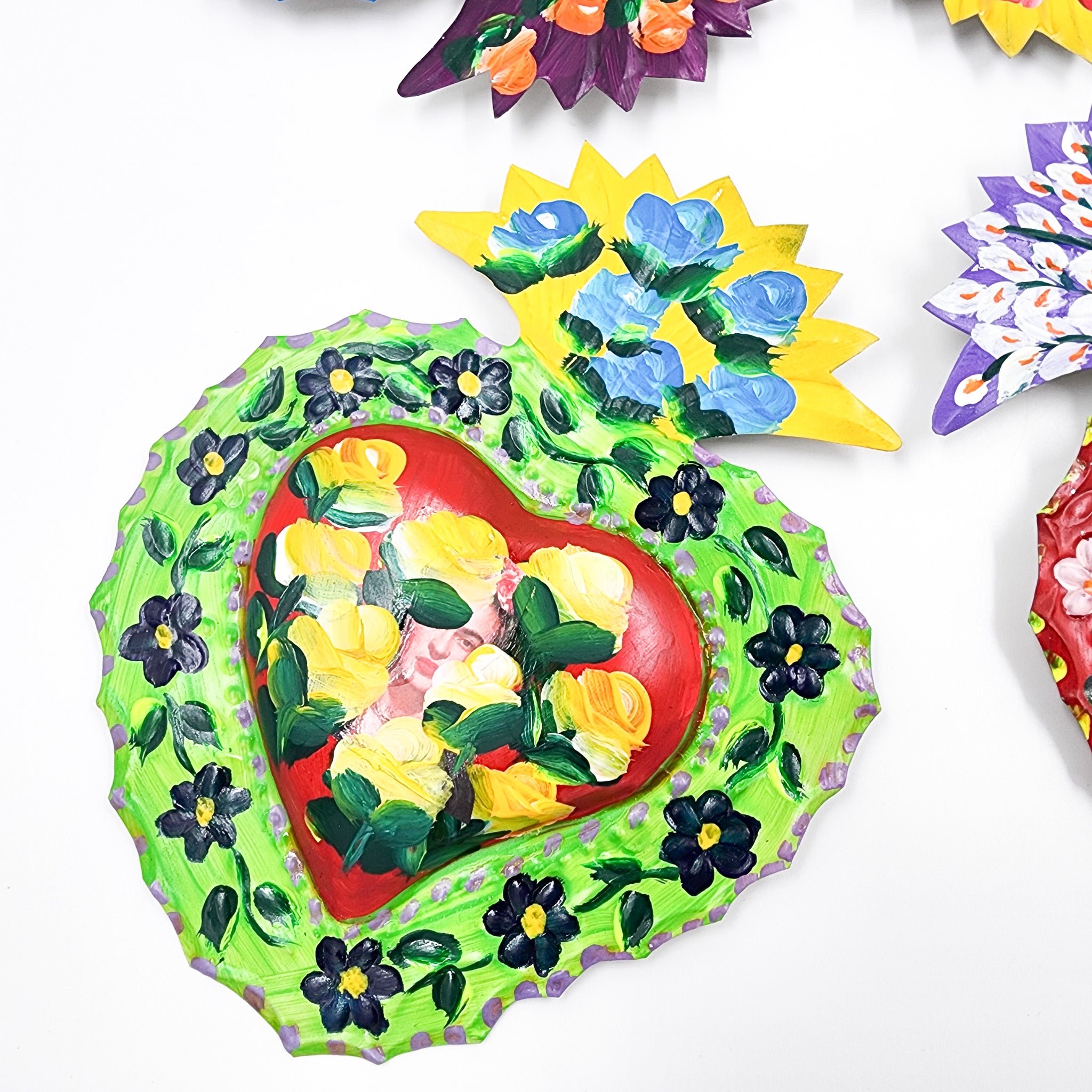 Frida Kahlo tin heart