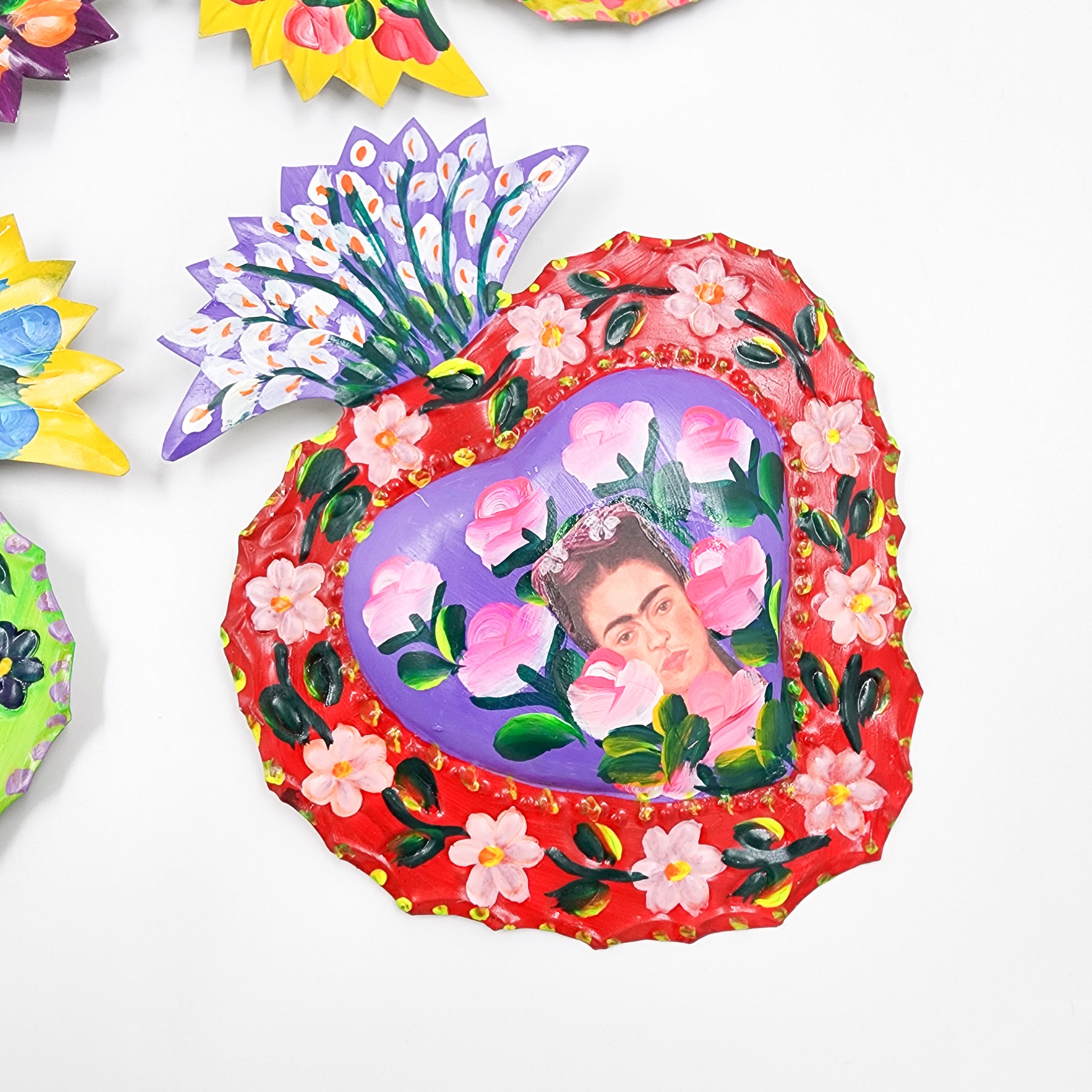 Frida Kahlo tin heart