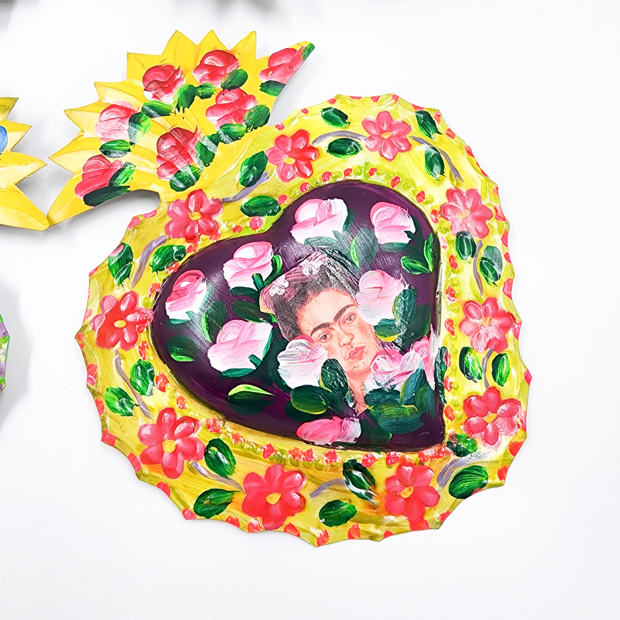 Frida Kahlo tin heart