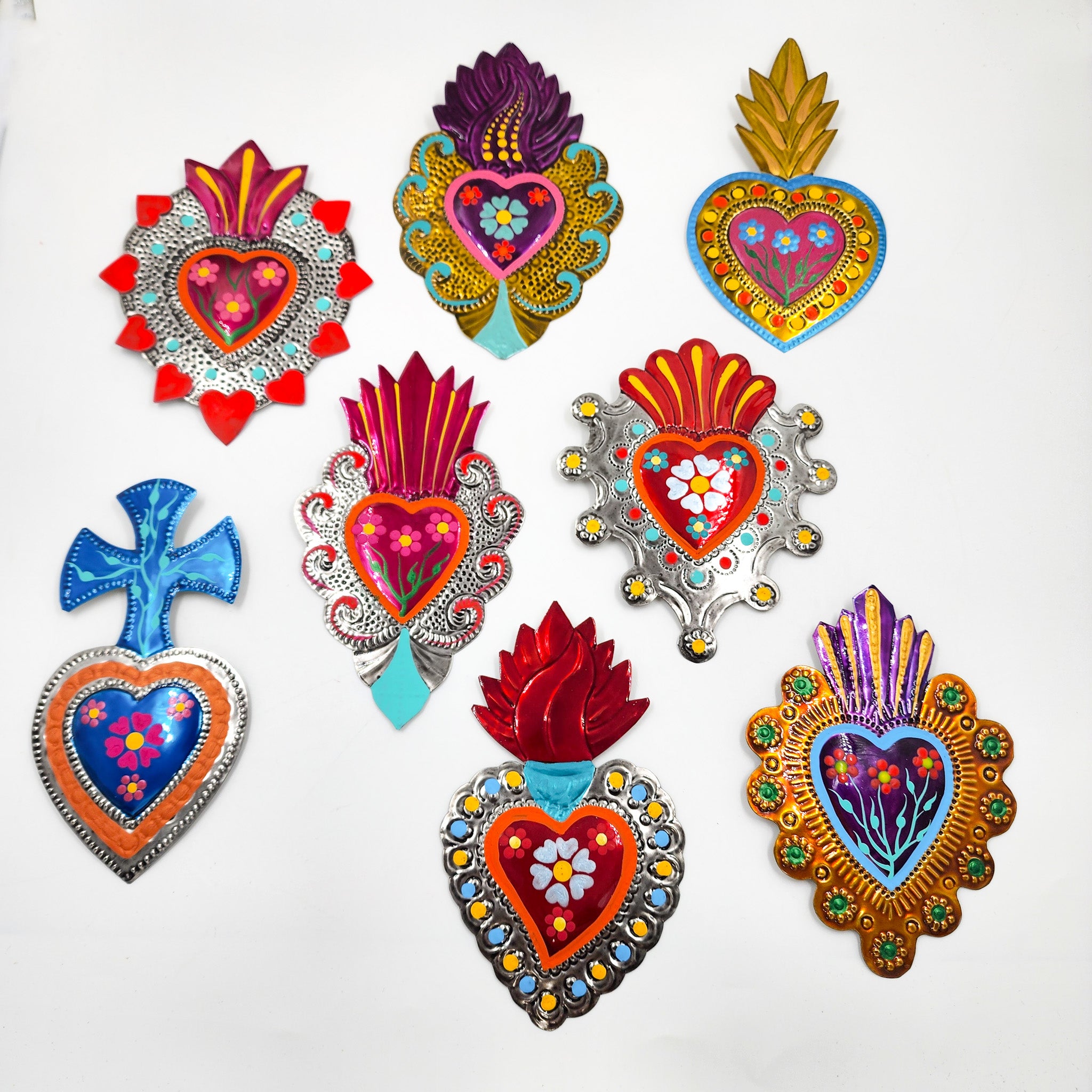 Corazón Milagrito de hojalata
