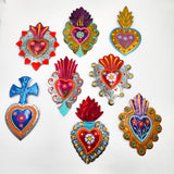 Corazón Milagrito de hojalata
