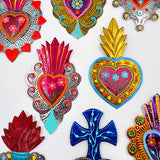 Corazón Milagrito de hojalata