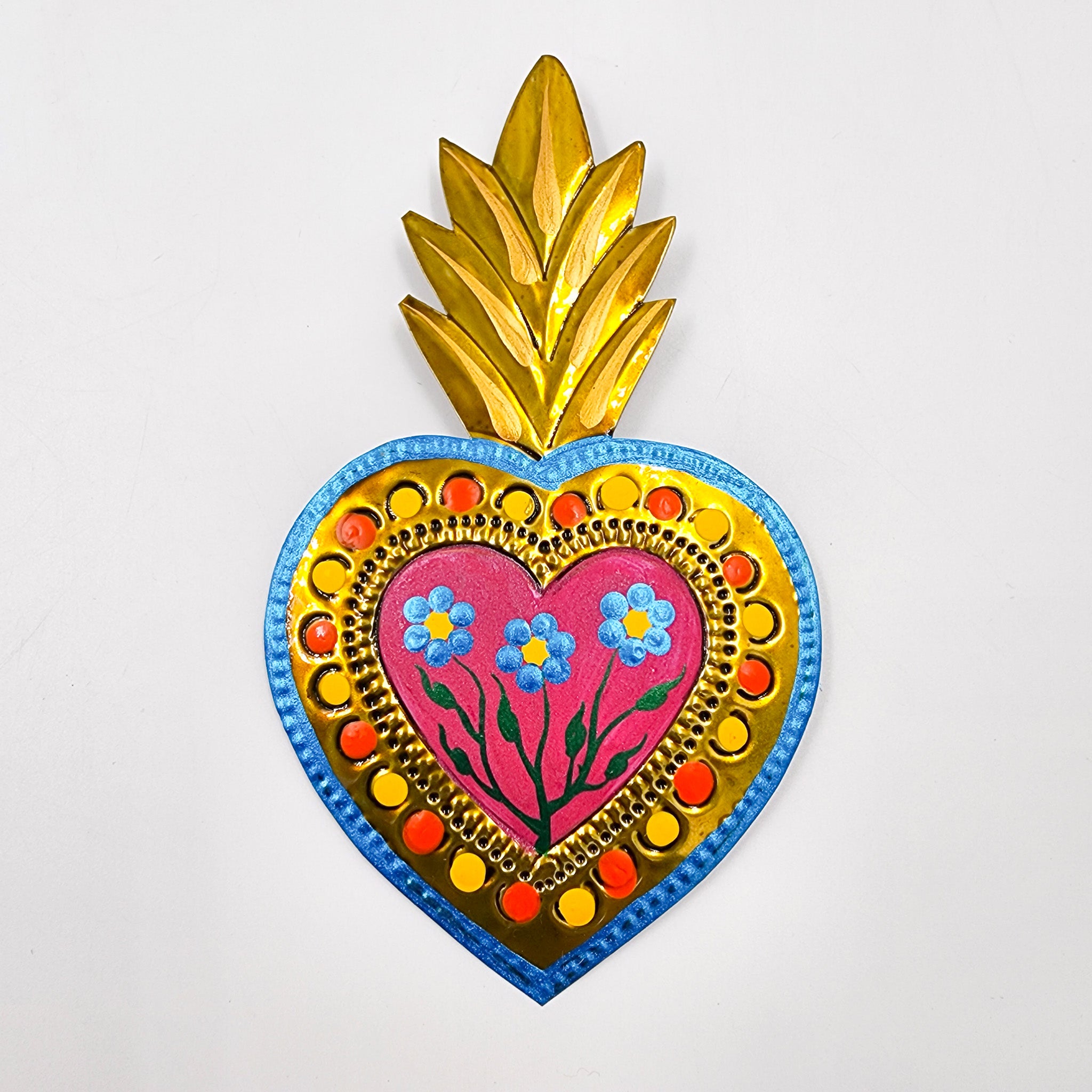 Corazón Milagrito de hojalata