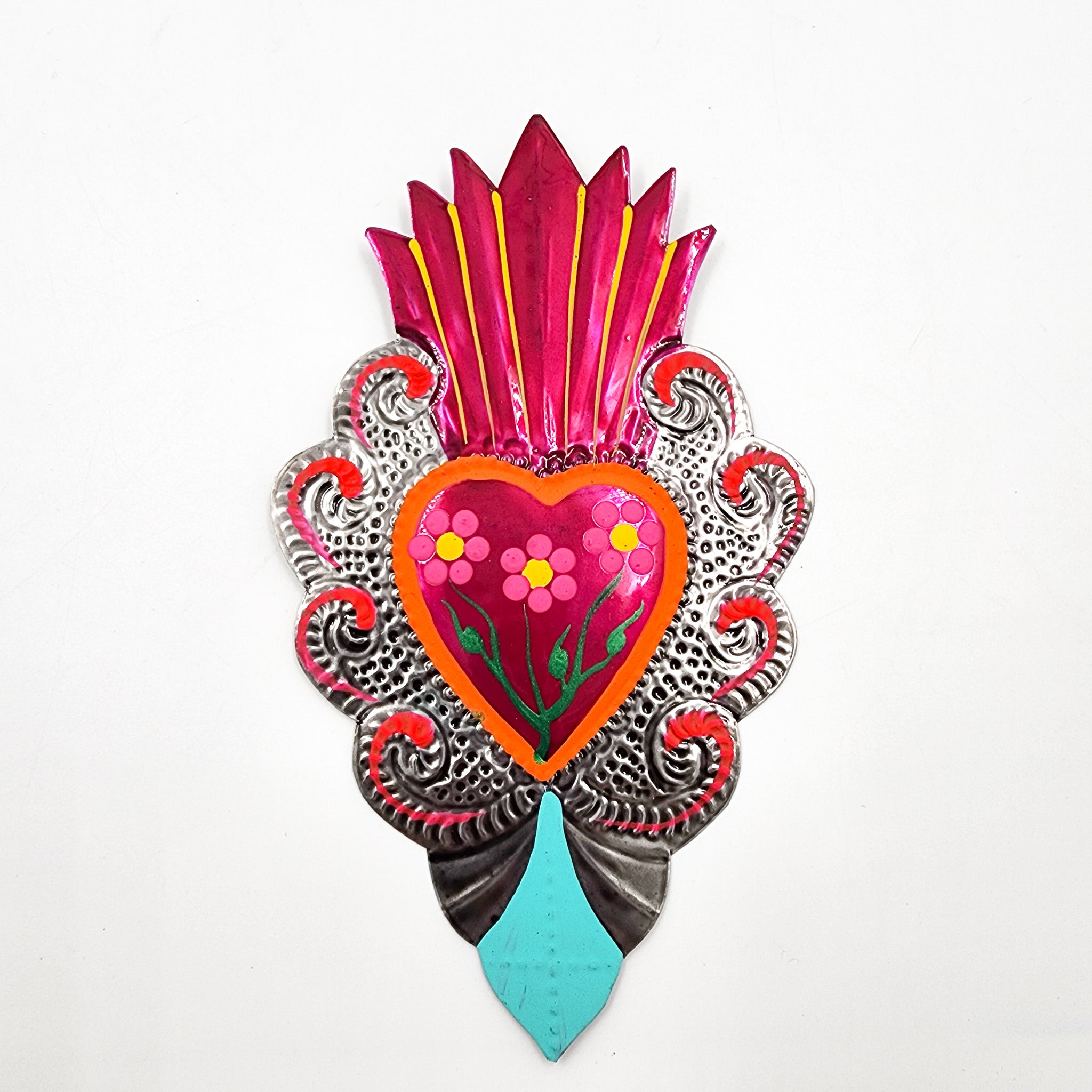 Corazón Milagrito de hojalata