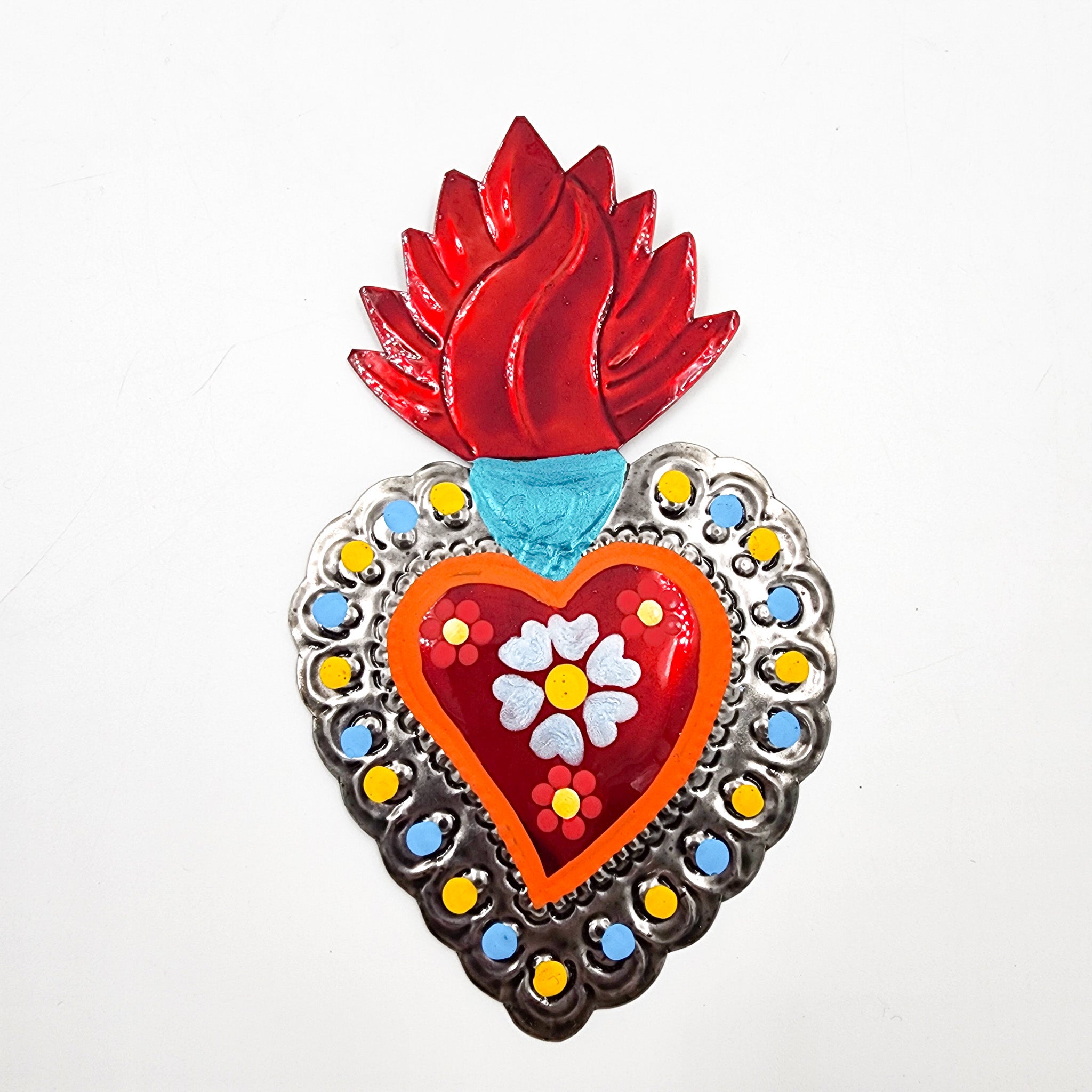 Corazón Milagrito de hojalata