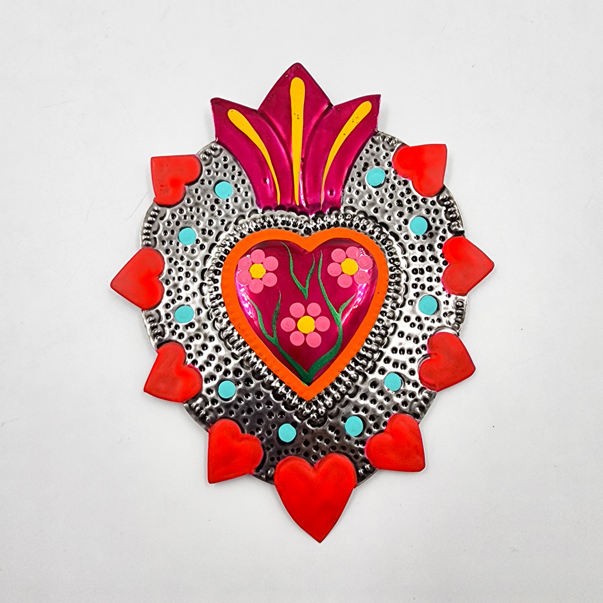 Corazón Milagrito de hojalata