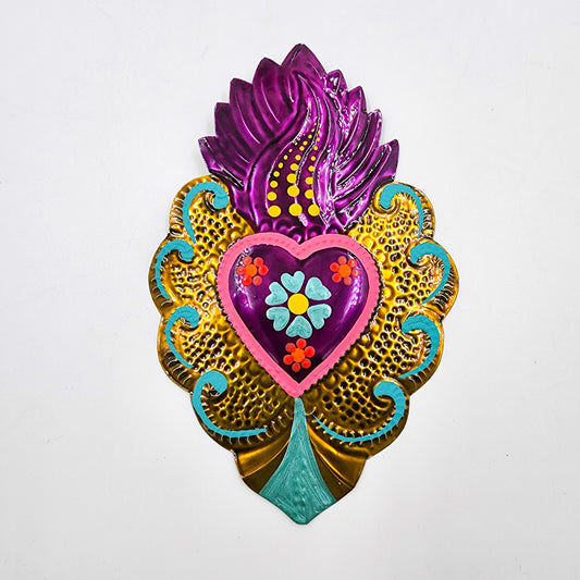 Corazón Milagrito de hojalata
