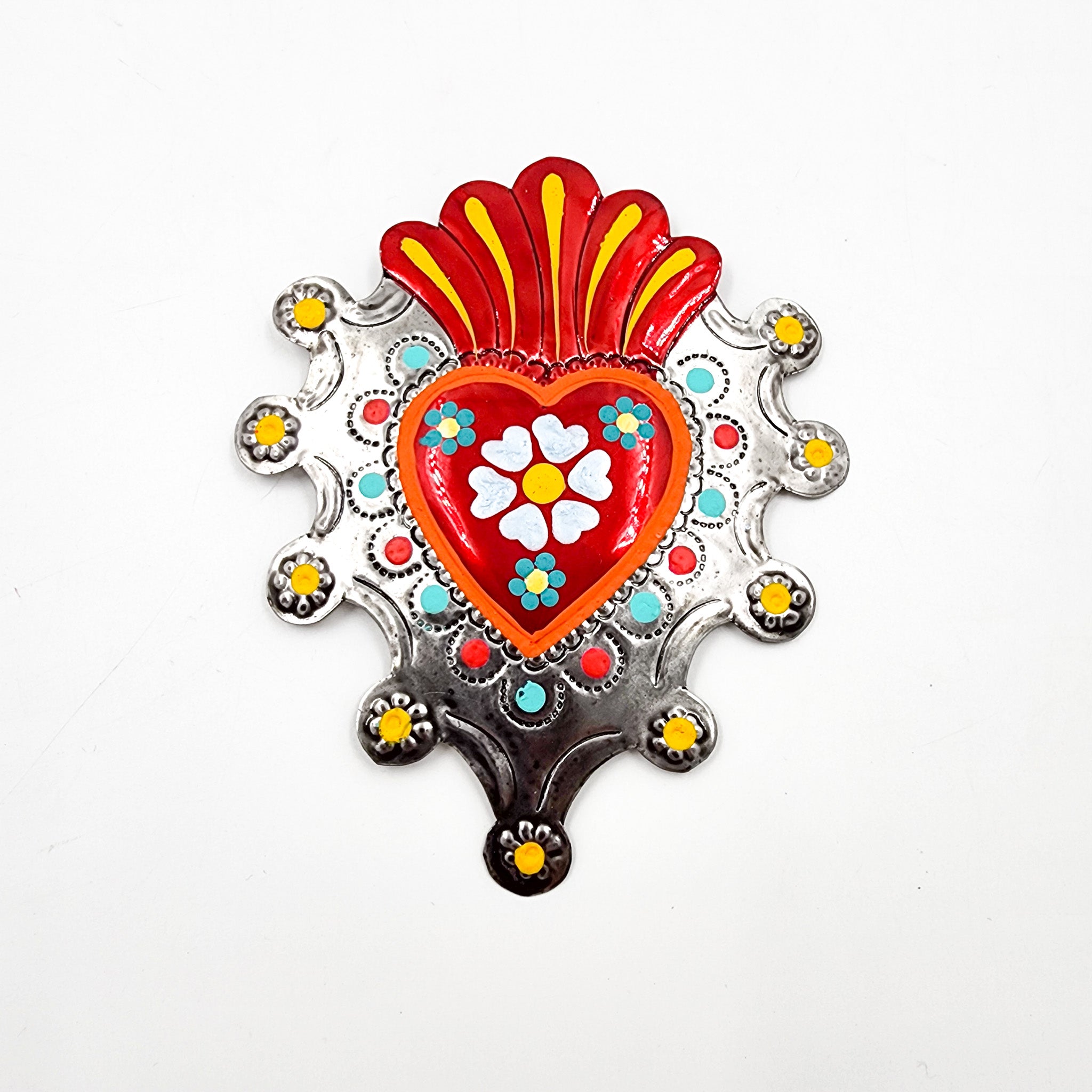 Corazón Milagrito de hojalata