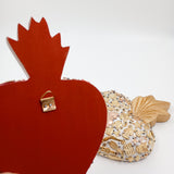 Corazones Milagrito grandes - Virgen y Sagrado Corazón