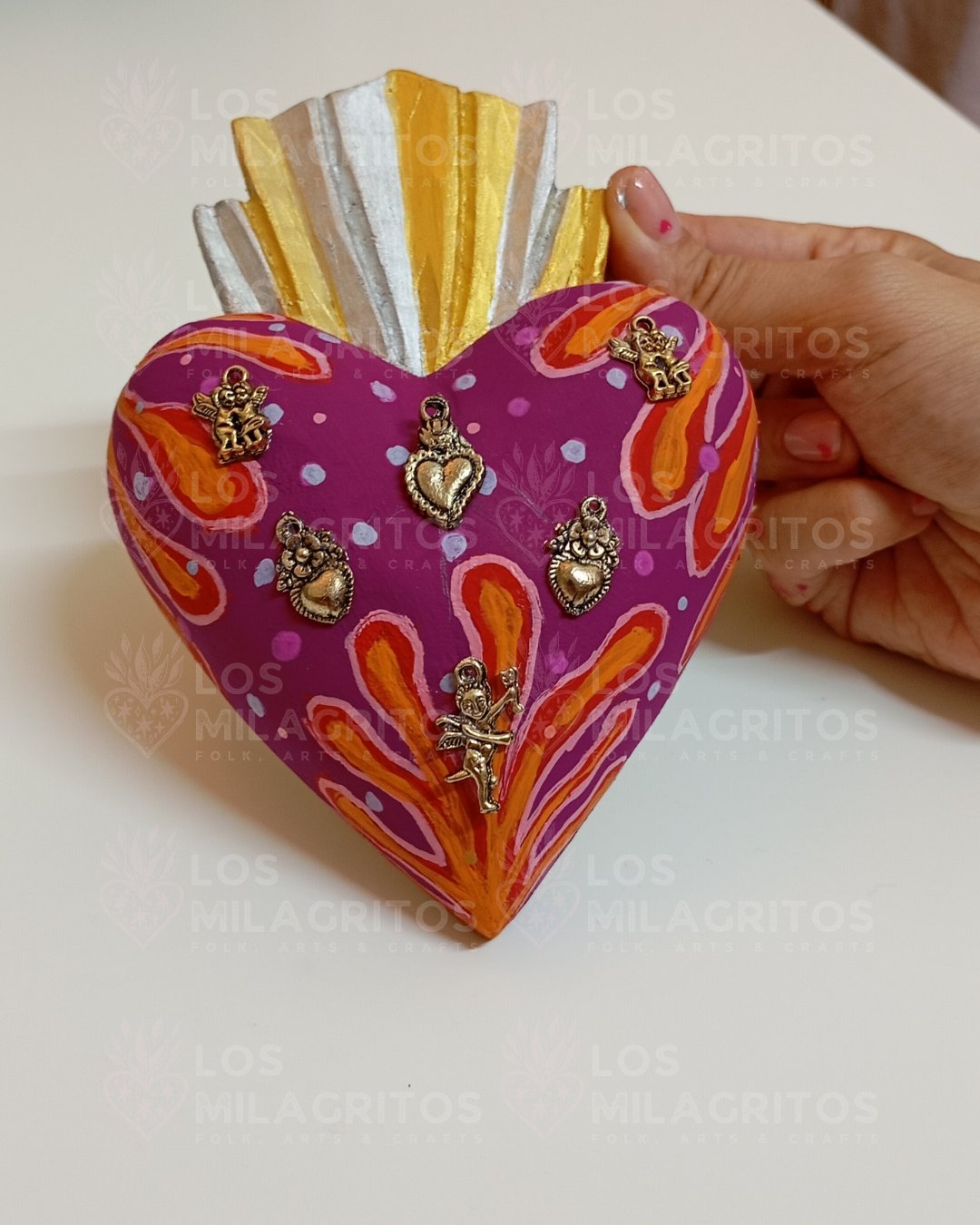 Kit para crear tu propio corazón milagrito - házlo tu mismo