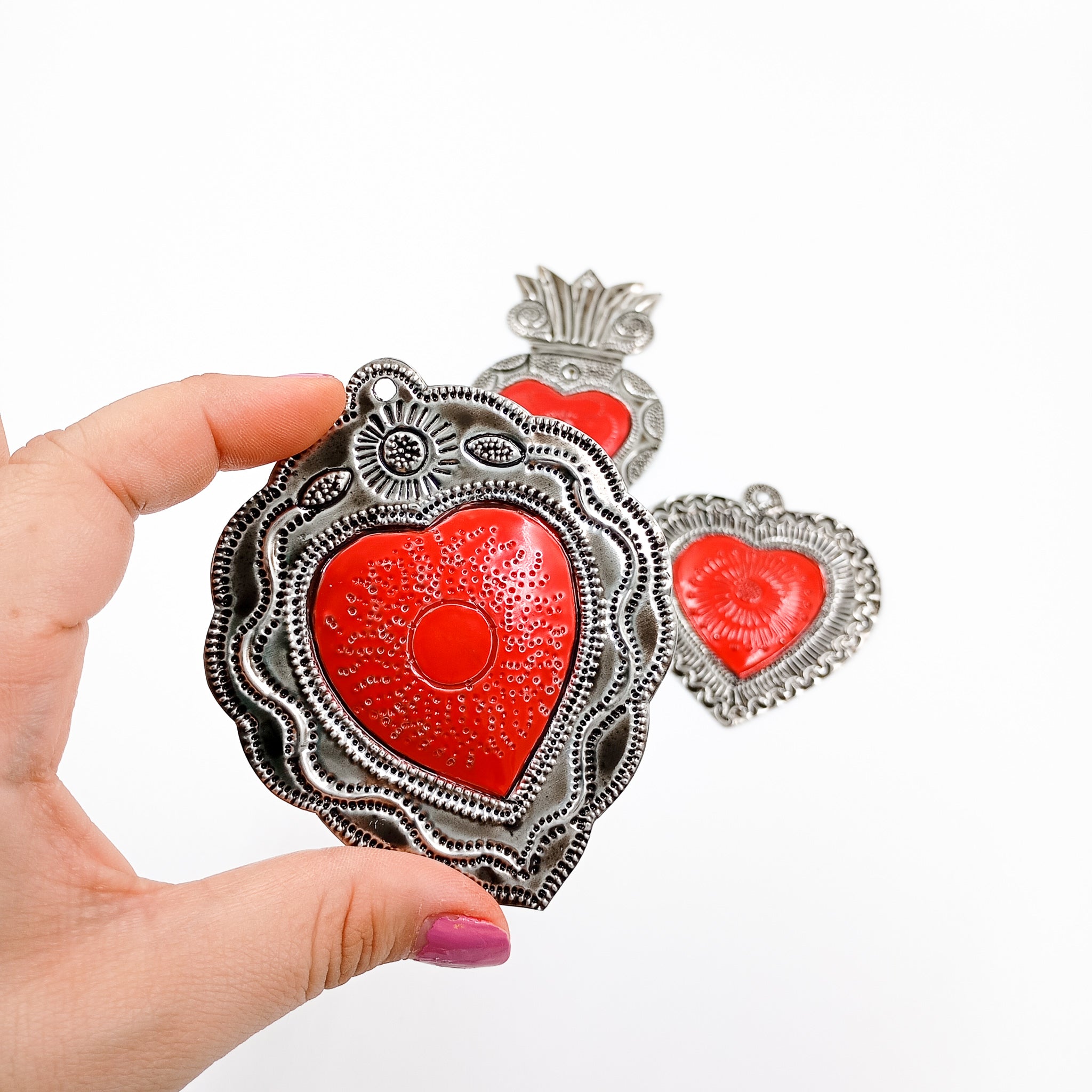 Corazón de hojalata punto fino