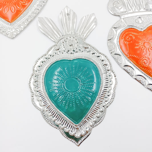 Corazón de hojalata punto fino