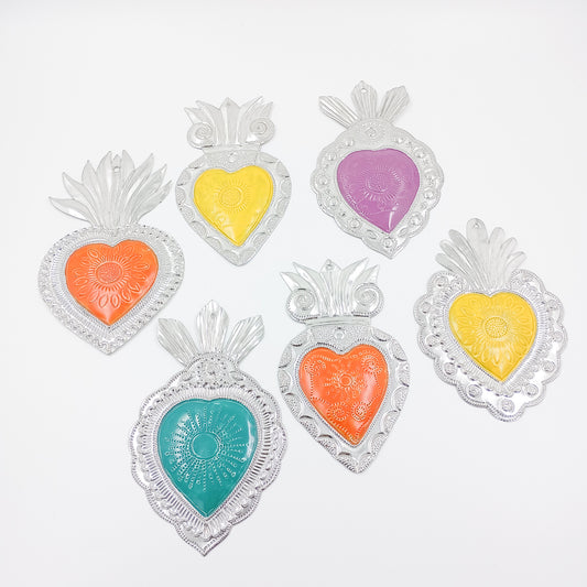 Corazón de hojalata punto fino