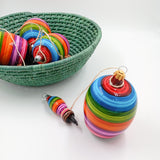 Esferas de juguetes mexicanos balero